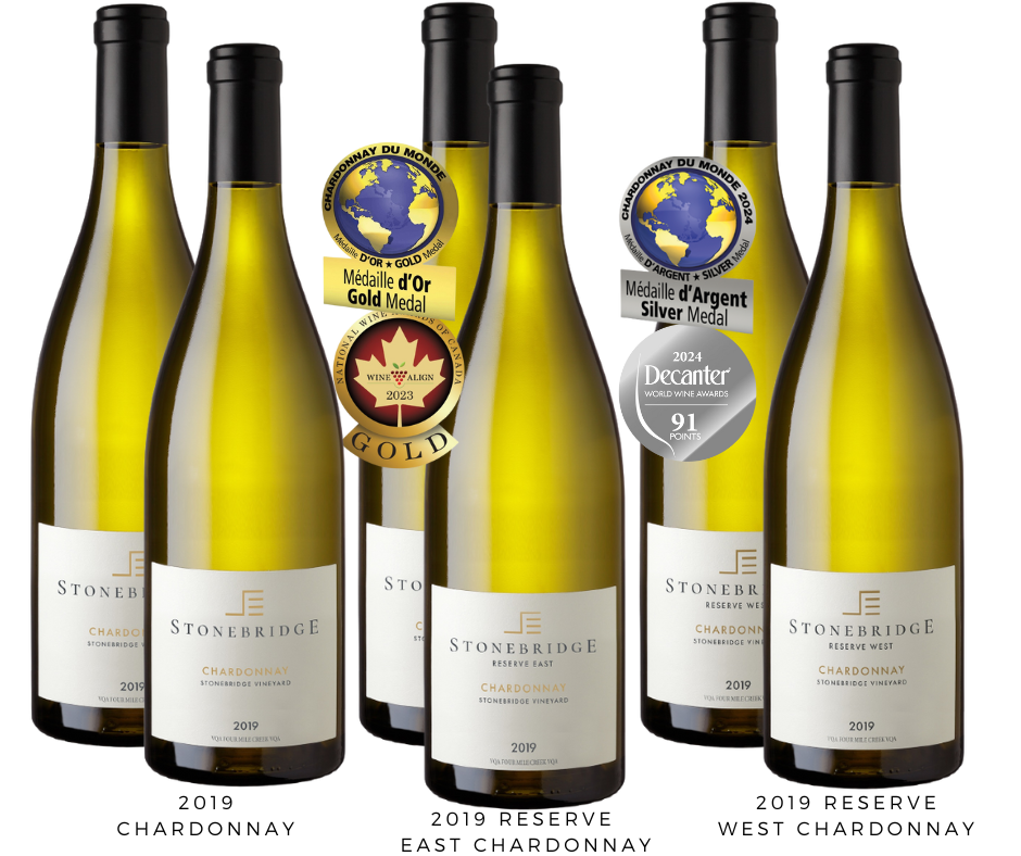 2019 Stonebridge Chardonnay Horizontal | Six Bottles