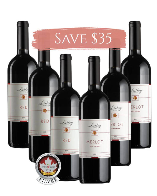 Lailey Red/Merlot 6-pack